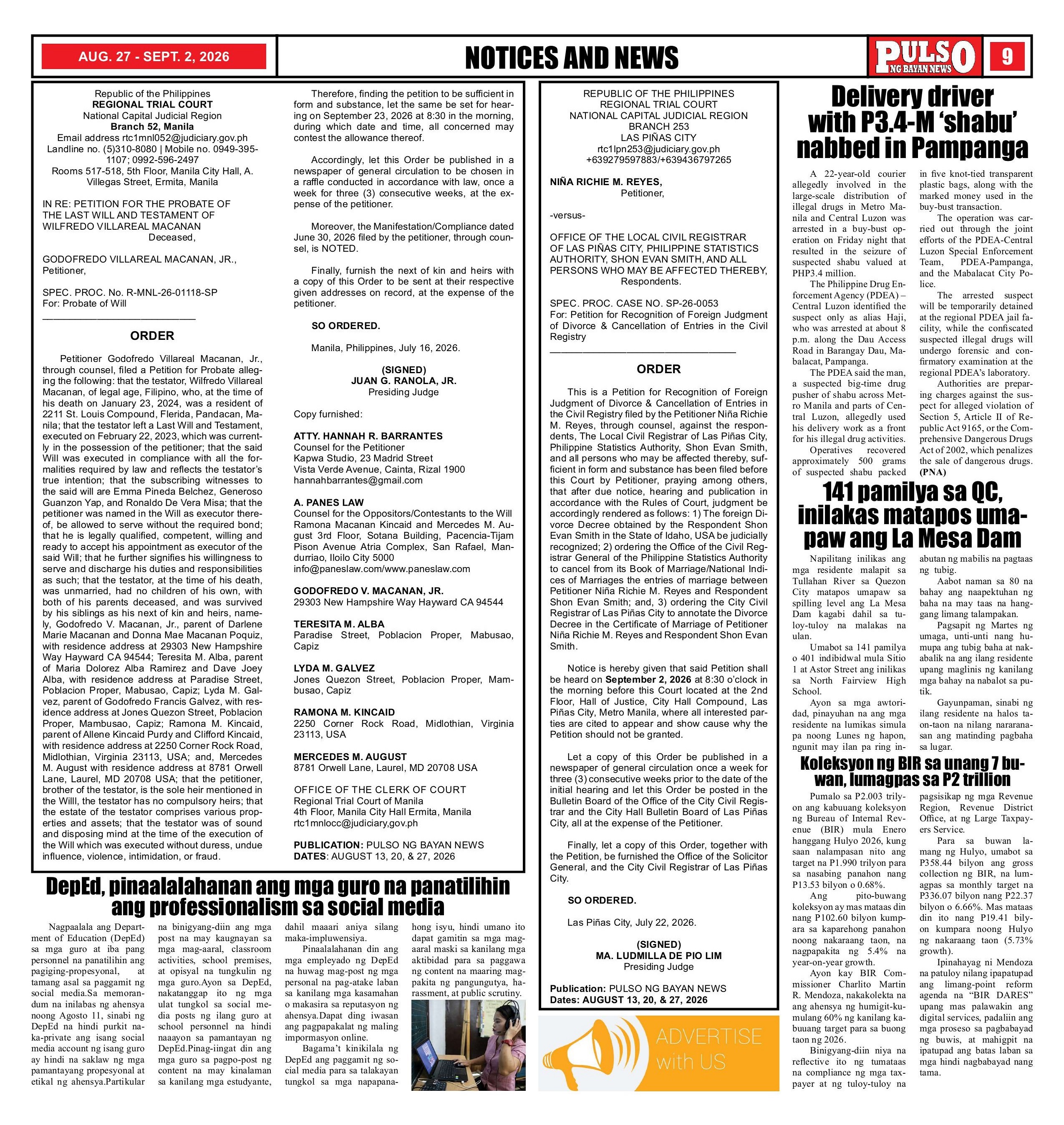 newspaper PAGE 9
